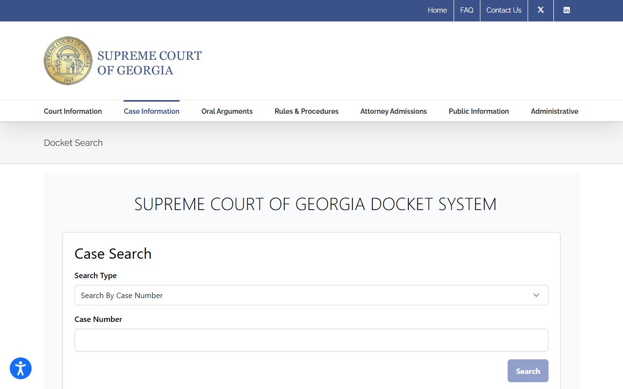 Wayne County court dockets Supreme Court of Georgia docket search