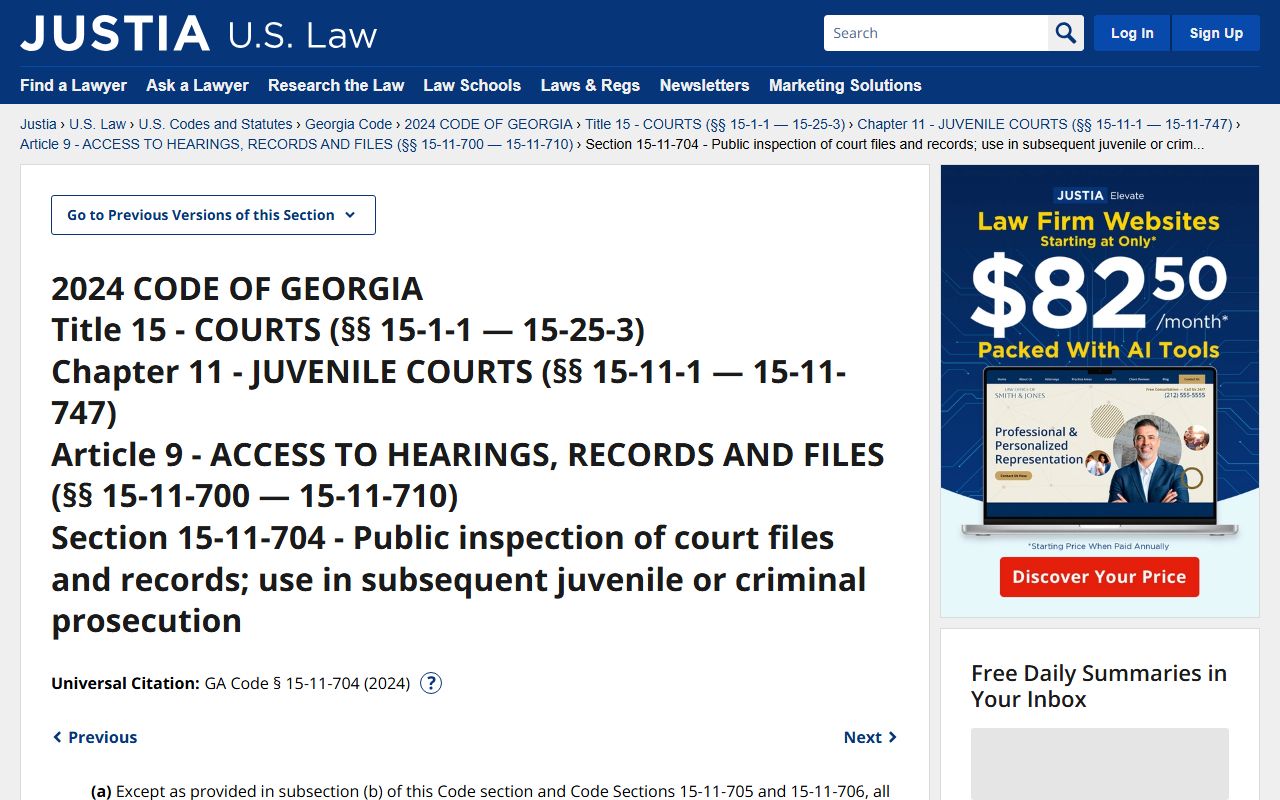 Wayne County criminal court records juvenile restriction statute