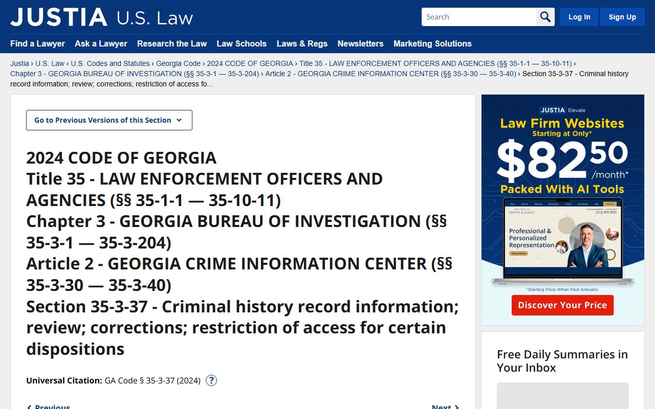 Wayne County criminal court records Georgia restriction statute