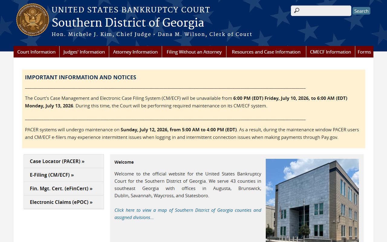 Wayne County probate records federal bankruptcy court distinction